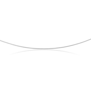 Sterling Silver Snake 40cm Chain