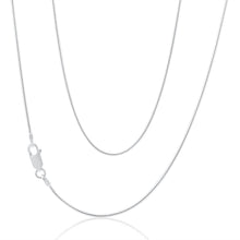 Load image into Gallery viewer, Sterling Silver Snake 45cm Chain