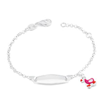 Load image into Gallery viewer, Sterling Silver Duck Drop Baby Bracelet