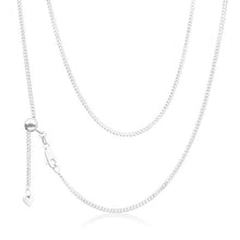 Load image into Gallery viewer, Sterling Silver Curb Extender Chain