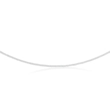 Load image into Gallery viewer, Sterling Silver 50cm 40 Gauge Double Curb Chain