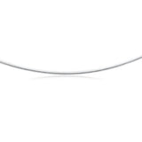 Sterling Silver 45cm 60 Gauge Flat Snake Chain