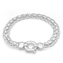 Load image into Gallery viewer, Sterling Silver Roller Boltring Bracelet 19cm