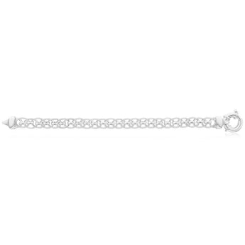 Sterling Silver Roller Boltring Bracelet 19cm