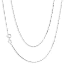 Load image into Gallery viewer, Sterling Silver 30 Gauge 55cm Curb Chain