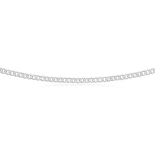 Load image into Gallery viewer, Sterling Silver 100 Gauge Diamond Cut 55cm Curb Chain