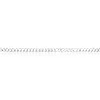 Sterling Silver 100 Gauge Diamond Cut 60cm Curb Chain
