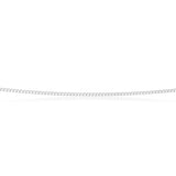 Sterling Silver 30 Gauge 45cm Curb Chain