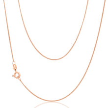 Load image into Gallery viewer, Rose Gold Plated Sterling Silver 70cm Curb Chain