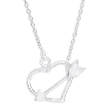 Sterling Silver Pendant With 51cm Chain