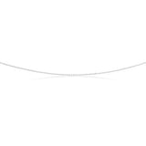 Sterling Silver Dicut Ball 80cm Chain