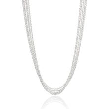 Load image into Gallery viewer, Sterling Silver Fancy Multi Strand Adjustable Chain