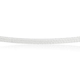 Sterling Silver Fancy Multi Strand Adjustable Chain