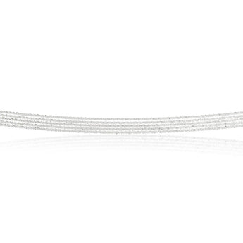 Sterling Silver Fancy Multi Strand Adjustable Chain