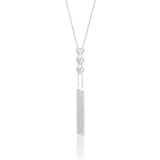 Sterling SilverTassel Heart Adjustable Chain