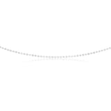 Sterling Silver Fancy Diamond Cut Twist Chain