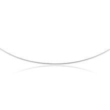 Load image into Gallery viewer, Sterling Silver Omega Flat 2mm x 45cm Chain