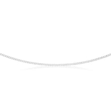 Load image into Gallery viewer, Sterling Silver Curb Chain 80 gauge 55cm