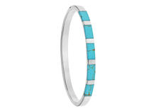 Load image into Gallery viewer, Sterling Silver Turquoise Bangle