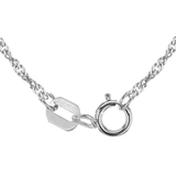 Sterling Silver Angel Wing Pendant with 46cm Sterling Silver Chain