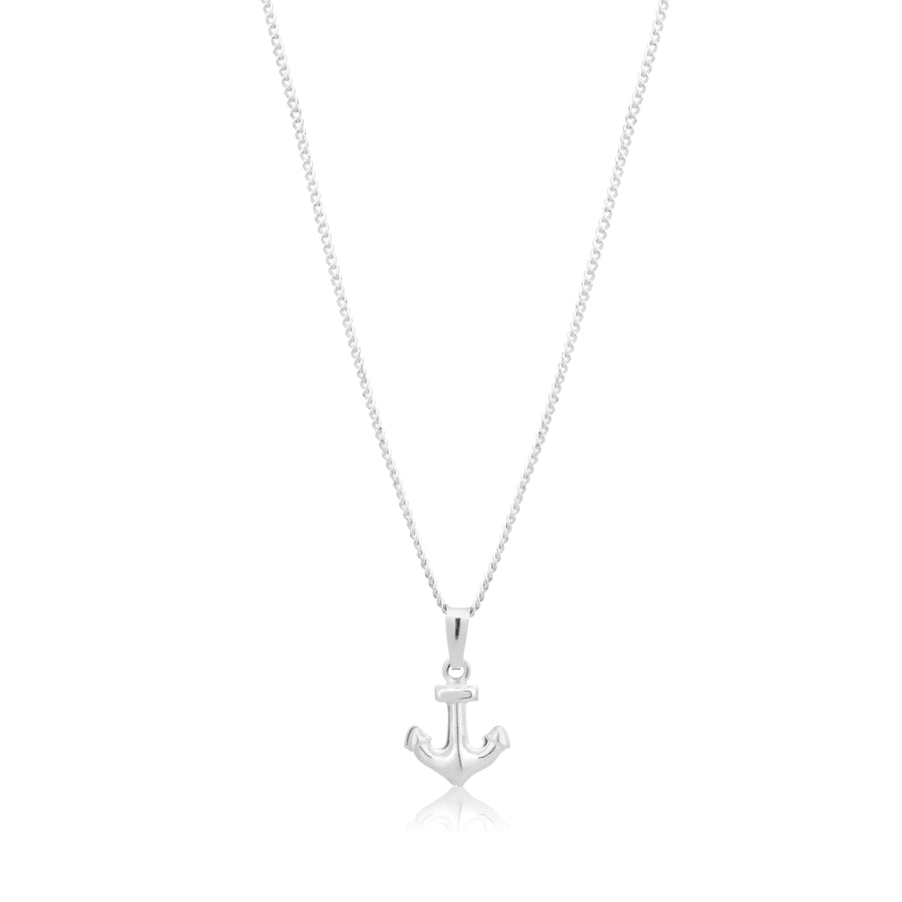 Sterling Silver Small Anchor Pendant