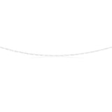 Sterling Silver 45cm Figaro 1:3 Chain