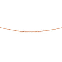 Load image into Gallery viewer, 45cm Sterling Silver and Rose Gold Plated Curb Link Chain