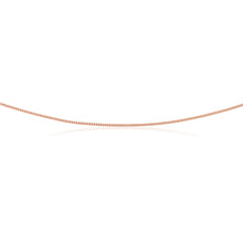 Load image into Gallery viewer, 50cm Sterling Silver and Rose Gold Plate Curb Link Chain