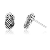 Sterling Silver Pineapple Studs