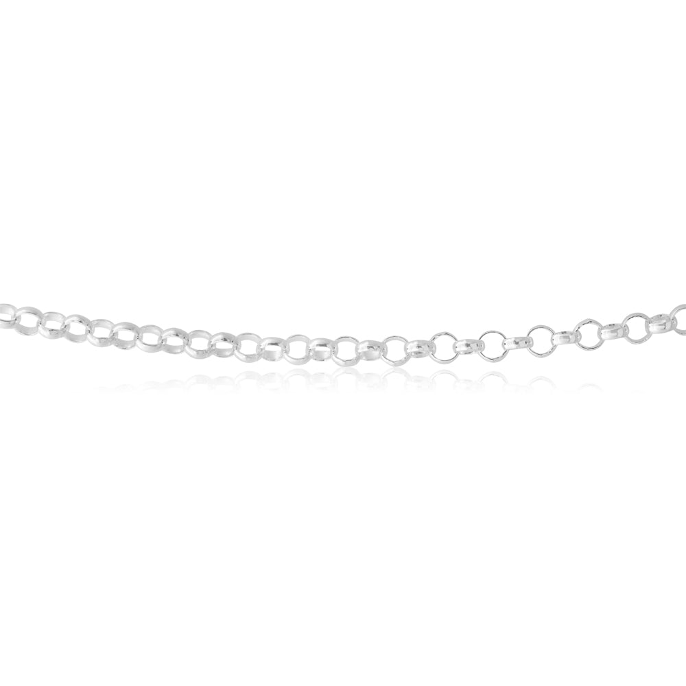 Sterling Silver 70 Gauge 70cm Belcher Chain