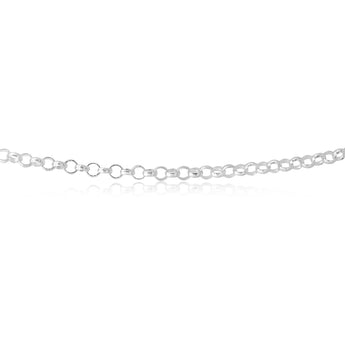 Sterling Silver 70 Gauge 60cm Belcher Chain