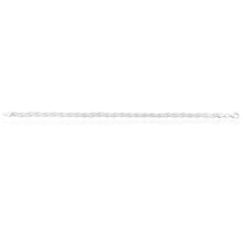 Load image into Gallery viewer, Sterling Silver 19cm Plait Bracelet