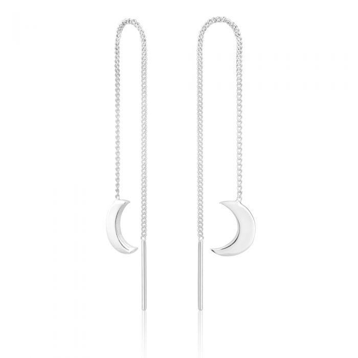 Crescent on sale drop earrings