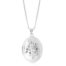 Load image into Gallery viewer, Sterling Silver Tree of Life Locket Pendant