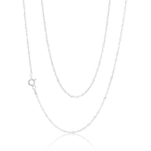 Load image into Gallery viewer, Sterling Silver 45cm 25 Gauge Singapore Chain
