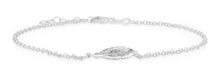 Load image into Gallery viewer, Sterling Silver 25cm Feather Anklet