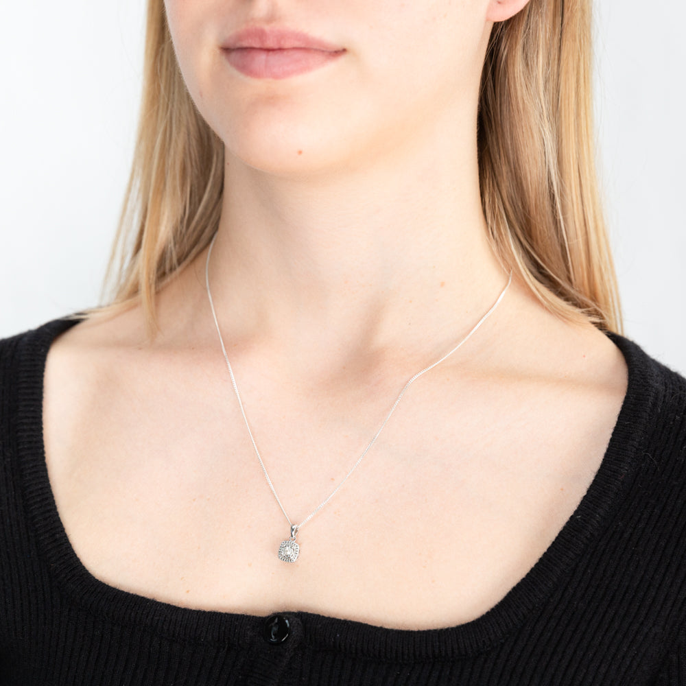 2 diamond deals pendant