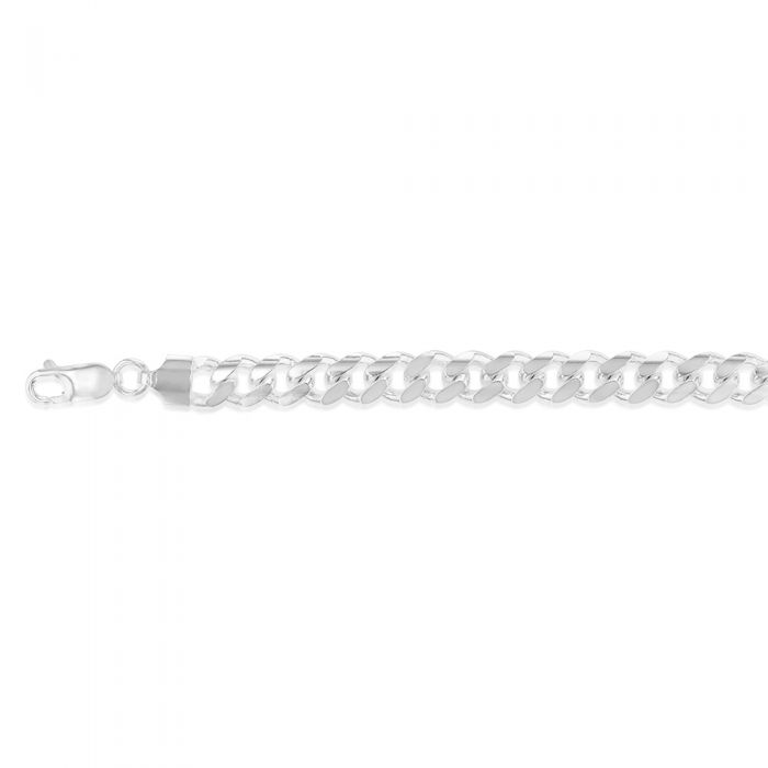 21cm Sterling Silver Curb Bracelet