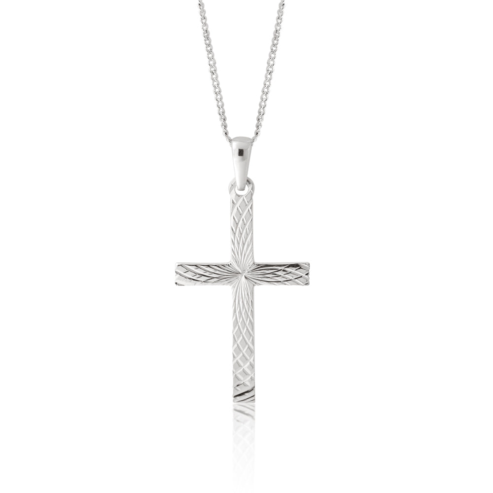 Mens sterling silver cross deals