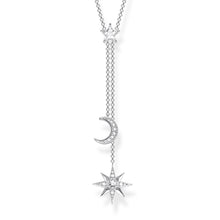 Load image into Gallery viewer, Sterling Silver Thomas Sabo Magic Star and Moon Necklace