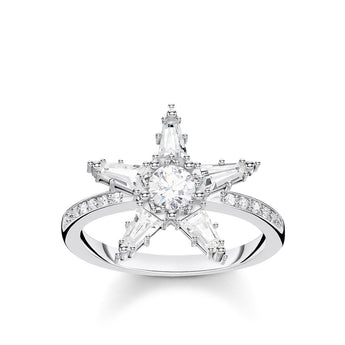 Sterling Silver Thomas Sabo Magical Sparkling Ring