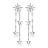 Sterling Silver Thomas Sabo Magic Stars Cascade Earrings