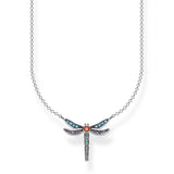 Sterling Silver thomas Sabo Paradise Dragonfly Necklace