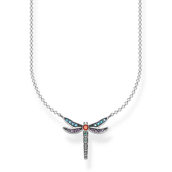 Sterling Silver thomas Sabo Paradise Dragonfly Necklace
