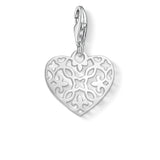 Sterling Silver Thomas Sabo Charm Club Arabesque Heart