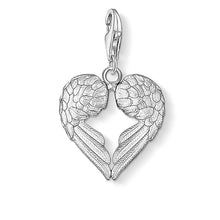Load image into Gallery viewer, Sterling Silver Thomas Sabo Cahrm Club Wings Heart Shaped