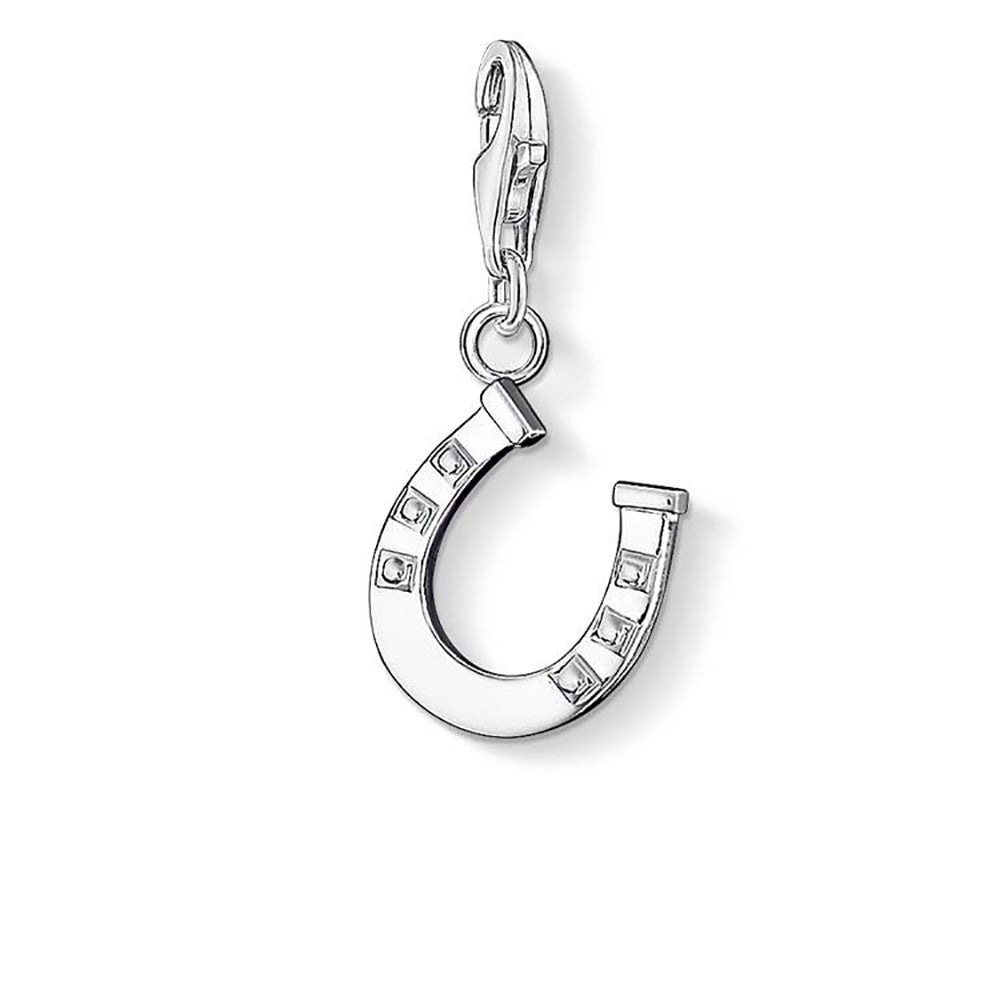 Sterling Silver Thomas Sabo Charm Club Horse Shoe