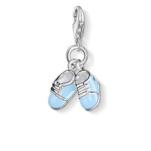 Load image into Gallery viewer, Sterling Silver Thomas Sabo Charm Club Blue Booties