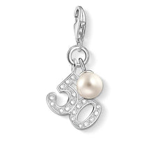 Load image into Gallery viewer, Sterling Silver Thomas Sabo Charm Club 50 Zirconia