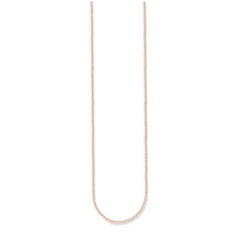 Load image into Gallery viewer, Rose Gold Plated Sterling Silver Thomas Sabo Fine Box Link 45-50cm